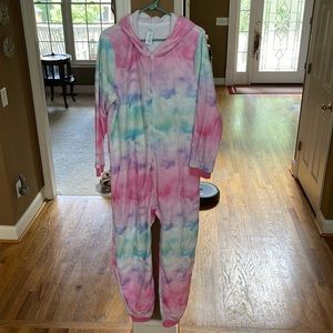 Childrens place Adult large unicorn pajamas